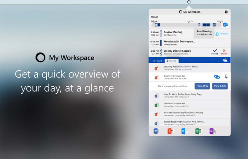 My Workspace, la barra de herramientas para Mac de Microsoft Office 365 -  Gestalia | Enterprise Business Solutions