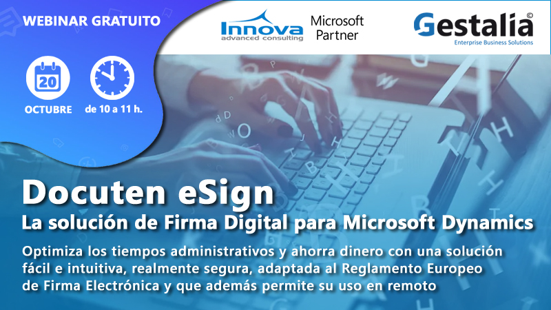 Webinar Solución Firma Digital para Microsoft Dynamics